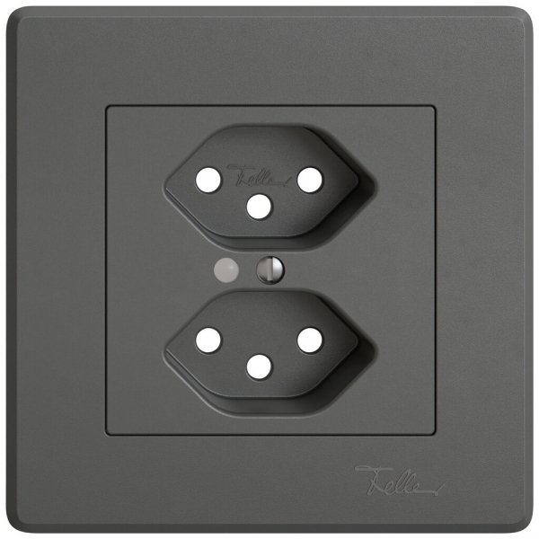 Kit di montaggio INC EDIZIO.liv SNAPFIX® per presa 2×T13 con lente frontale grs 