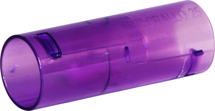 Manicotto ad innesto MT-Crallo M25 viola trasparente 
