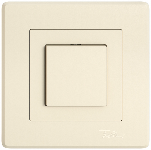 Interruttore a pulsante INC EDIZIO.liv SNAPFIX® permutatore 6/1L cr 