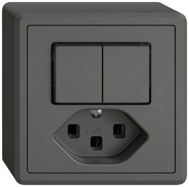 Combinaison AP EDIZIO.liv SNAPFIX® 2×schéma 3+T23 grf 