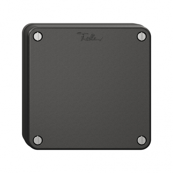 Plaque d'obturation NUP NEVO, profondeur 3 mm, noir 