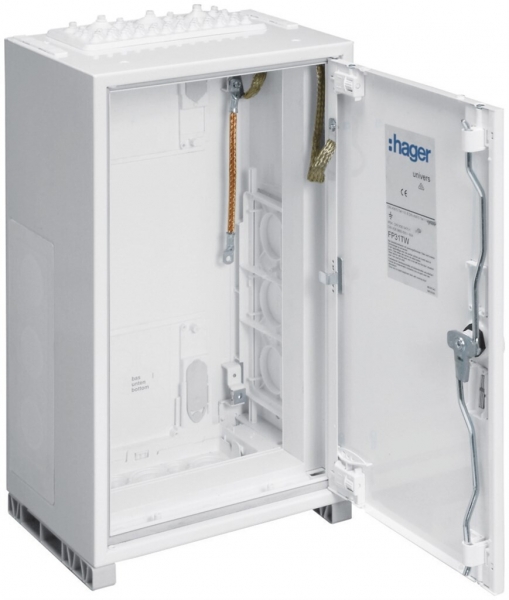 Armoire murale Hager univers avec porte CP I IP54 800×650×205mm 