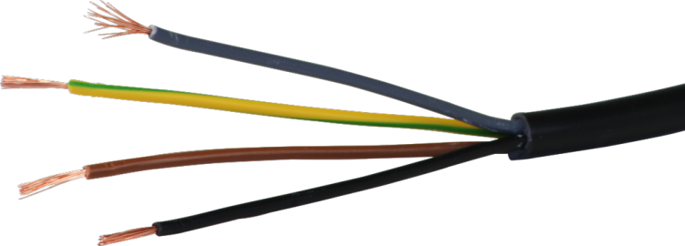 Câble Td 4x0,75mm² 3LPE no Rouleau à 100m 