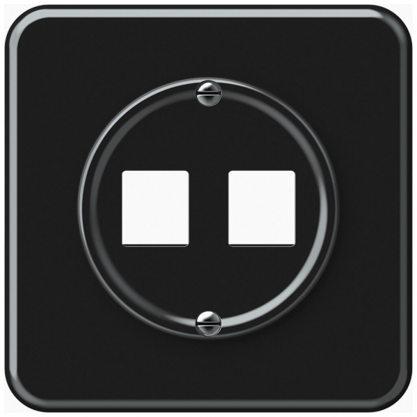 Kit de montage ENC origin droit 2×HMS 92×92mm noir 