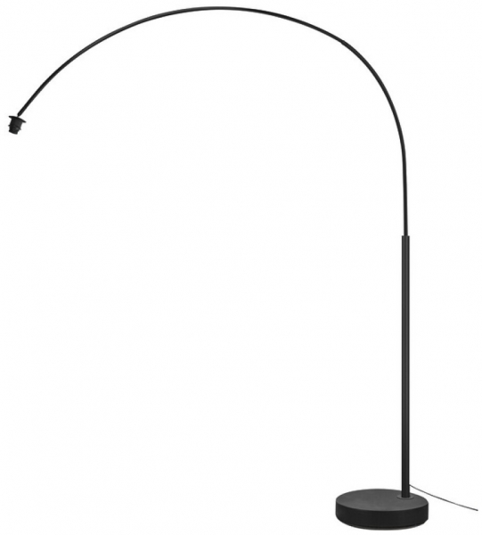 Piantana SLV FENDA BOW BASIS E27 25W Ø370×2280mm nero 