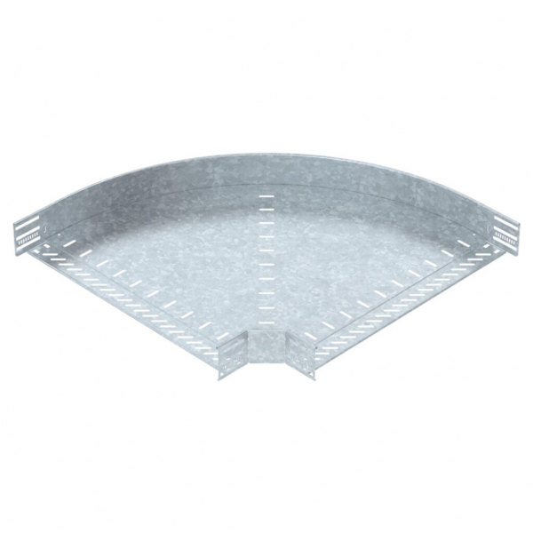 Gomito BET RB 90° 85×600mm acciaio zincato a caldo per immersione 