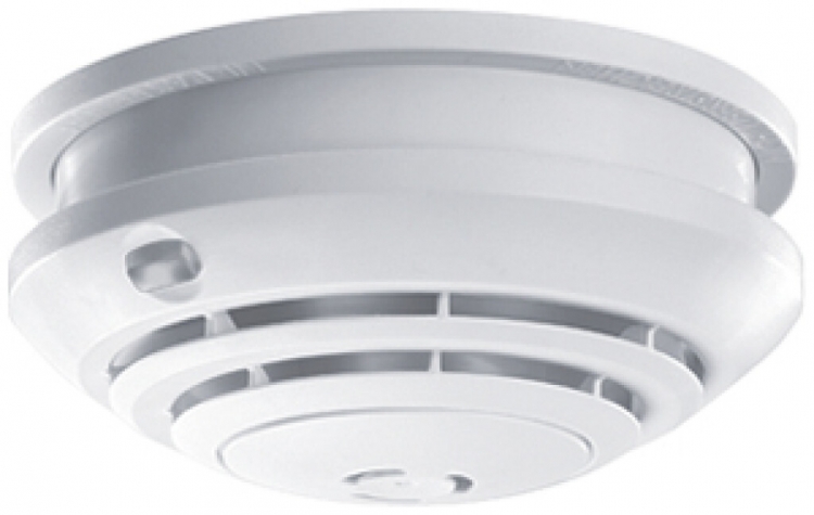 Détecteur de fumée ESYLUX Protector K 230V 48mm Ø106mm 5 ans de garantie blanc 