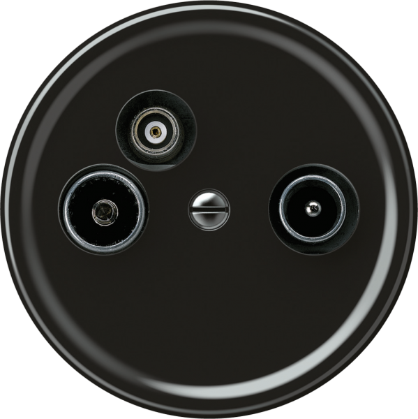 Antennendose TV-R-Daten origin Durchgangsdose 11dB 5dB schwarz 