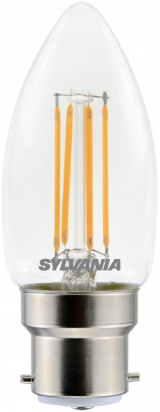 Lampada LED Sylvania ToLEDo CANDLE B22 4.5W 470lm 827 KL SL 