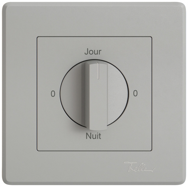 UP-Montageset EDIZIO.liv SNAPFIX® f.Drehschalter m.Griff 0-Jour-0-Nuit hgu 
