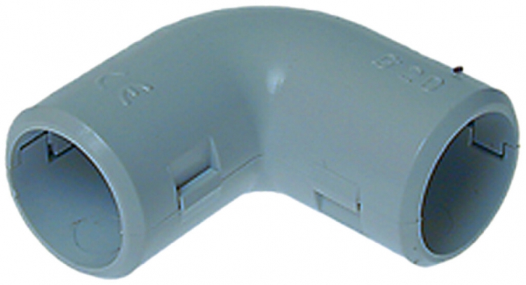 Angolo per TIT M25 grigio chiaro 
