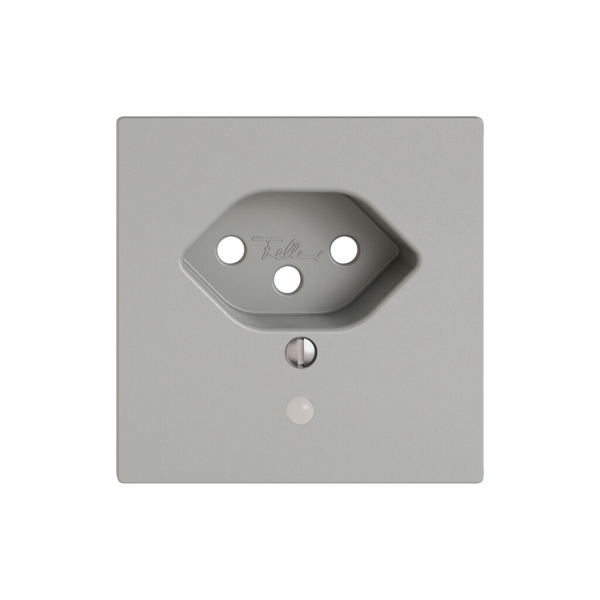 Kit di montaggio EDIZIO.liv SNAPFIX® per presa 1×T13 con lente frontale grc 