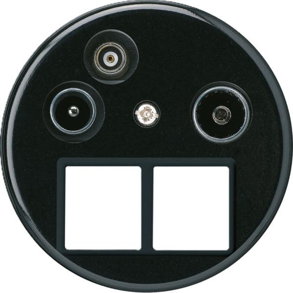 Presa d'antenna TV-R-Dati basico HMS A 2GHz 19db nero 