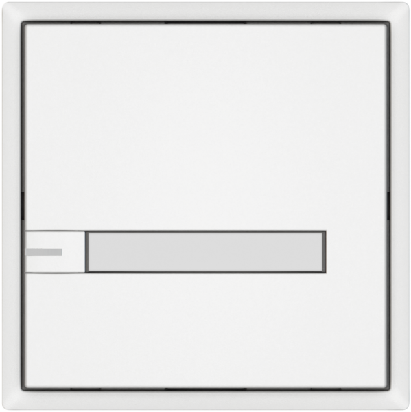 Pulsante KNX RGB EDIZIO.liv SNAPFIX® sensore temp.RGB-LED targ.1× com.1T bi 