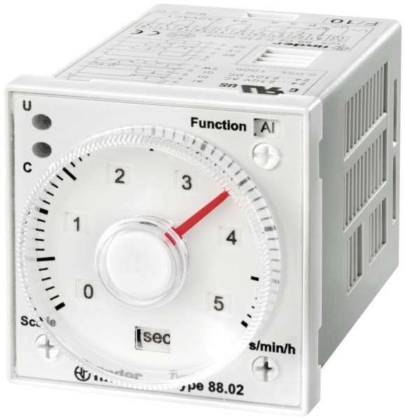 Relais temporisé INC Finder 11L 24…230VUC, 7 fonctions 