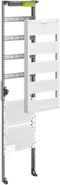 Pannello Media Hager per armadio di distribuzione AP 8 file, 4 file modulari 