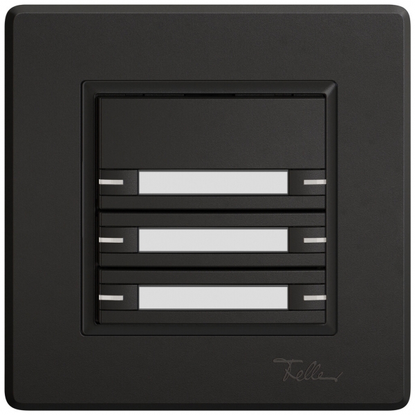 Pulsante KNX RGB INC EDIZIO.liv SNAPFIX® sensore temp.RGB-LED targ.6× com.1T ne 