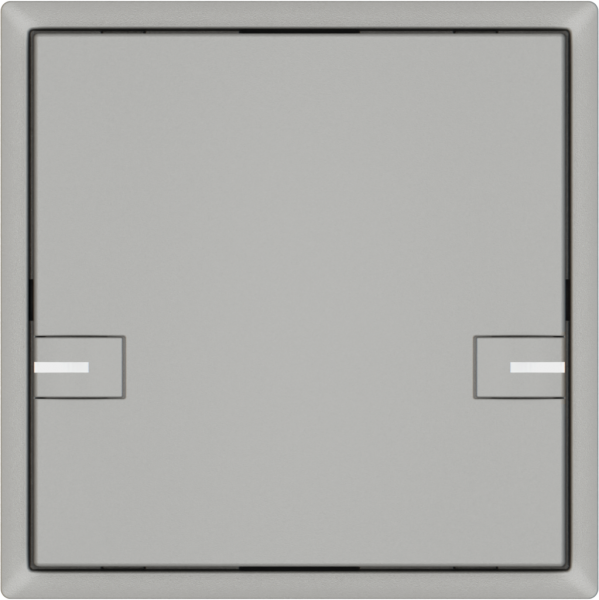 Poussoir universel EDIZIO.liv UNI SNAPFIX® 12…48V a.LED bleu 1× comm.2T grc 