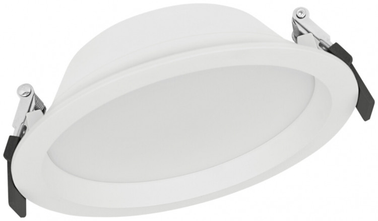 Downlight LED INS LDV ALU DN 150, 14W 4000K IP44, bianco 