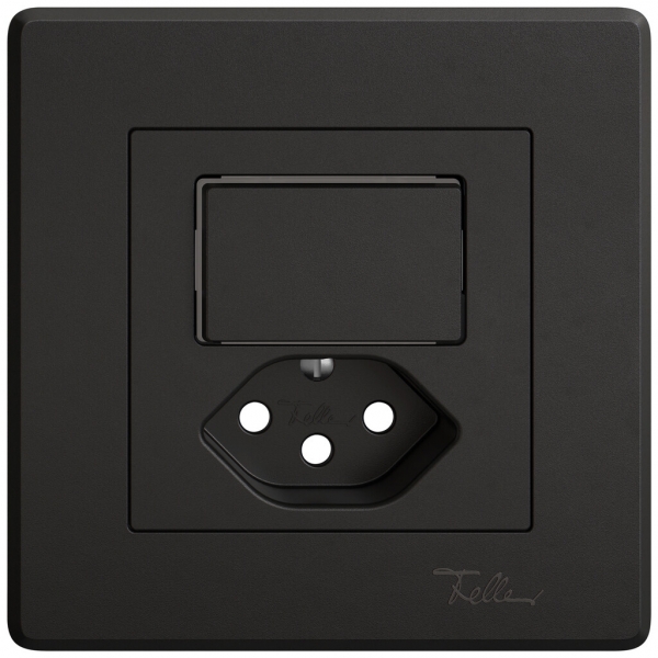 Kit di montaggio INC EDIZIO.liv SNAPFIX® p.combi.T13 c.1 tasto c.lente lat.ne 