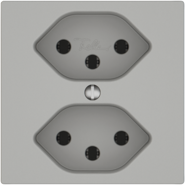 Prise EDIZIO.liv SNAPFIX® 2×T13 grc 