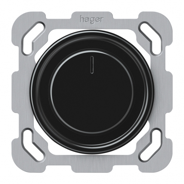 UP-Drehdimmer Uni-LED origin Phasenanschnitt 20…250VA 77×77mm sz 