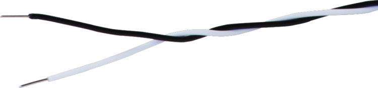 Fil de distribution V83 2x0,5 étamé no-bc Bobine à 200m 