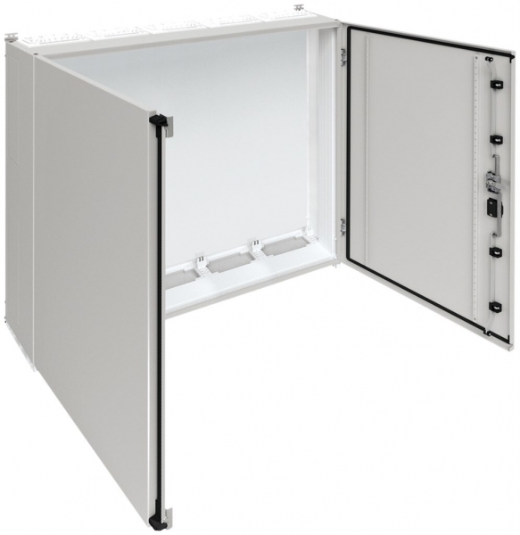 Armadio murale Hager univers con porta piena CP II IP55 1250×1300×275mm RAL 7035 