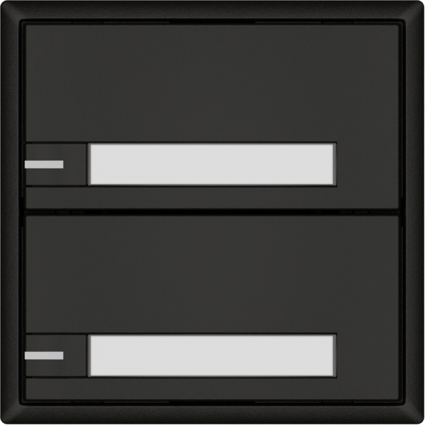 Universaltaster EDIZIO.liv UNI SNAPFIX® 12…48V m.LED blau 2× 1-Tbed.Pap.sz 