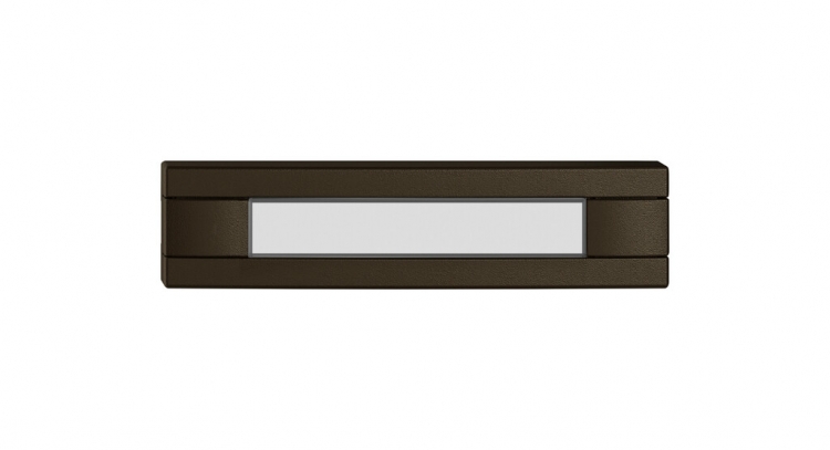 Pulsante 1/4 EDIZIO.liv SNAPFIX® p.KNX&UNI s.LED c.targ.comando 2 tasti ma 