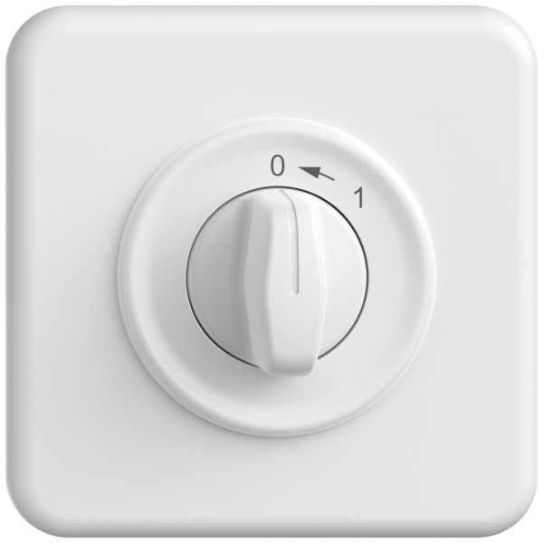 Contact pivotant ENC STANDARDdue SNAPFIX® 0<-1/1P avec manette rotative bc 