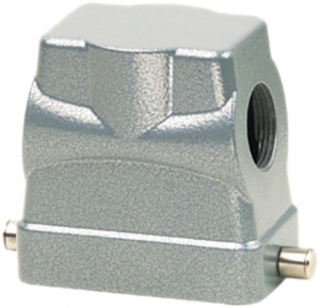 Boîtier de fiche Walther PROCON P758642, filetage 1×M25, H=72mm, Al 