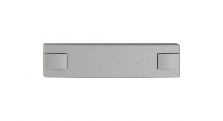 Pulsante 1/4 EDIZIO.liv SNAPFIX® p.KNX&UNI s.LED comando a 2 tasti grc 