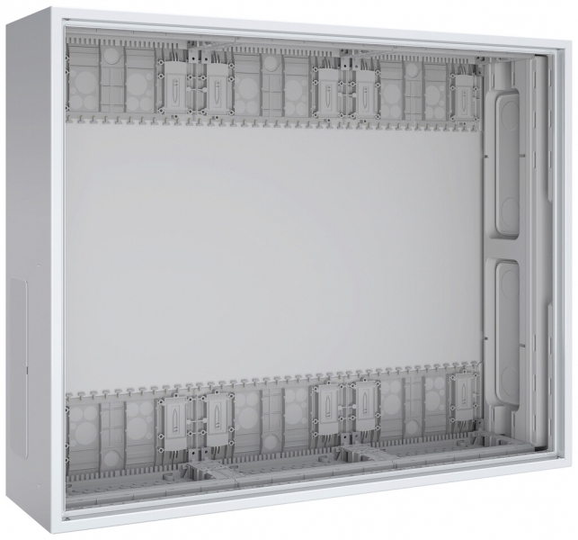 Coffret mural PrismaSeT XL IP30 s.porte 800×650×210mm 3 champs 4 rangées 