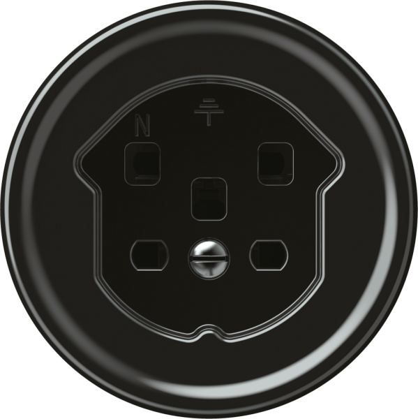 Presa origin 1×tipo 25 16A 230V 60×60mm nero 