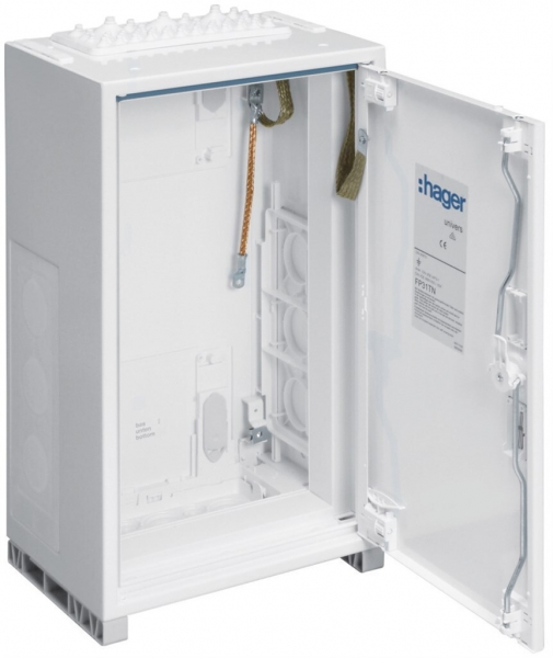 Armoire murale Hager univers avec porte CP I IP44 1050×650×205mm 