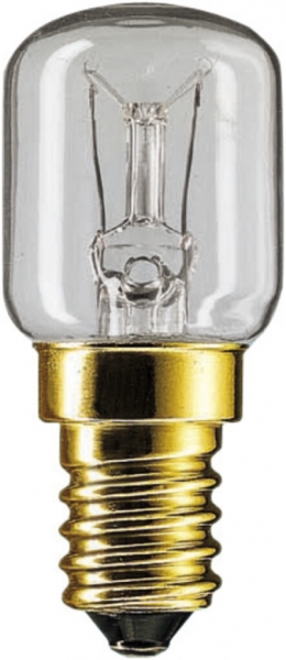 Lampada forno E14 230V 26W chiaro T25 300° 