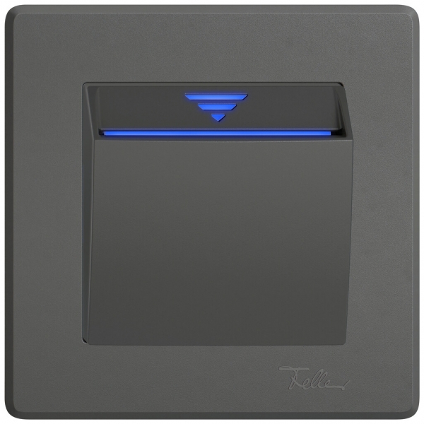 Hotelcard KNX ENC EDIZIO.liv SNAPFIX® avec coupleur BUS grf 