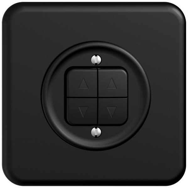 Contact pour stores ENC STANDARDdue SNAPFIX® 10A 250V 4 touches 2 canaux no 