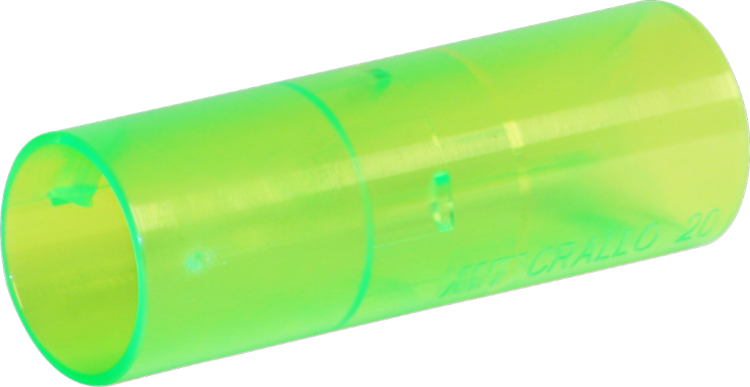 Manicotto ad innesto MT-Crallo M20 verde trasparente 
