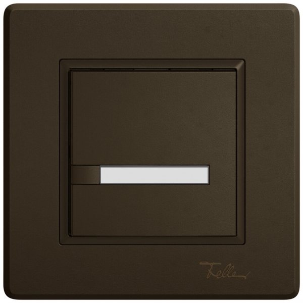 Pulsante KNX RGB INC EDIZIO.liv SNAPFIX® sensore temp.s.LED targ.1× com.1T ma 
