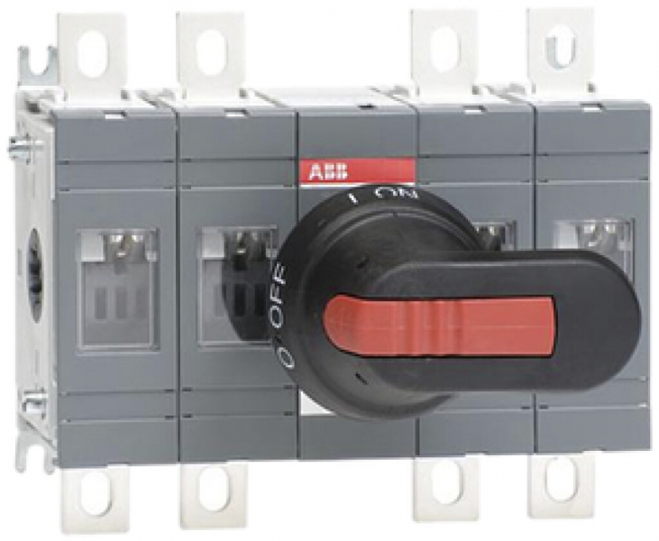 Lasttrennschalt.ABB 250A/400V 4L, mit Griff & Welle 
