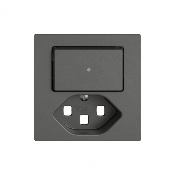 Kit di montaggio EDIZIO.liv SNAPFIX® p.combi.T23 c.1 tasto c.lente front.grs 