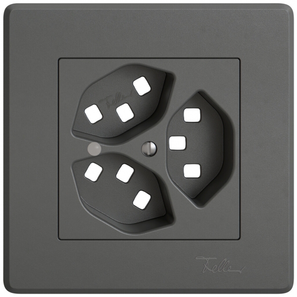 Kit di montaggio INC EDIZIO.liv SNAPFIX® per presa 3×T23 con lente frontale grs 