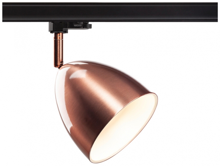 Proiettore SLV PARA CONE GU10 25W 3-fasi Ø135mm rame 