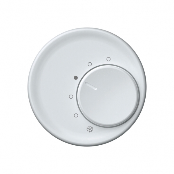 Frontset origin Thermostat ohne Schalter 60×60mm ws 