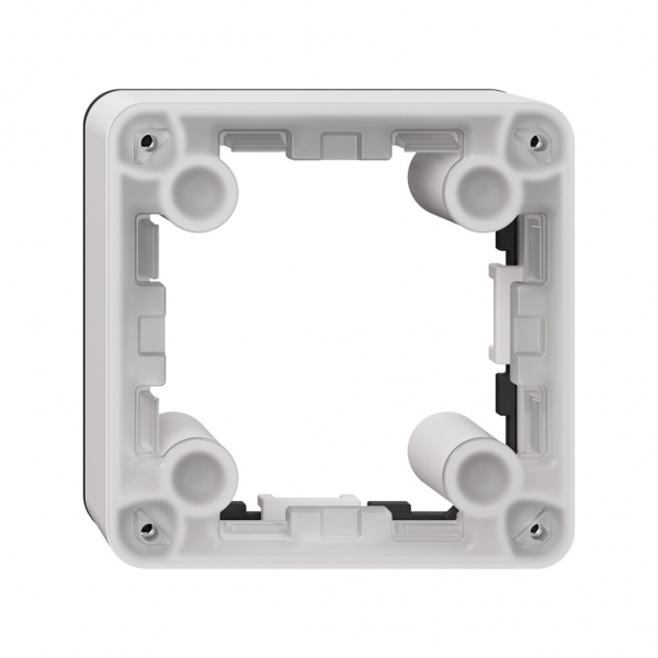 Telaio intermedio NEVO, H=20mm, per NAP.Q e NUP.Q, con guarnizione nera, bianco 