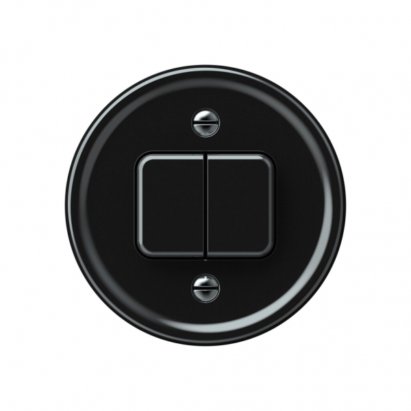 Kit frontal origin 2×commutateur/contact à poussoir 60×60mm no 