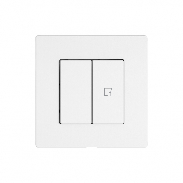 Commande pour interrupteur EDIZIO.liv Wiser SNAPFIX® 1C scène WLAN 2T bc 