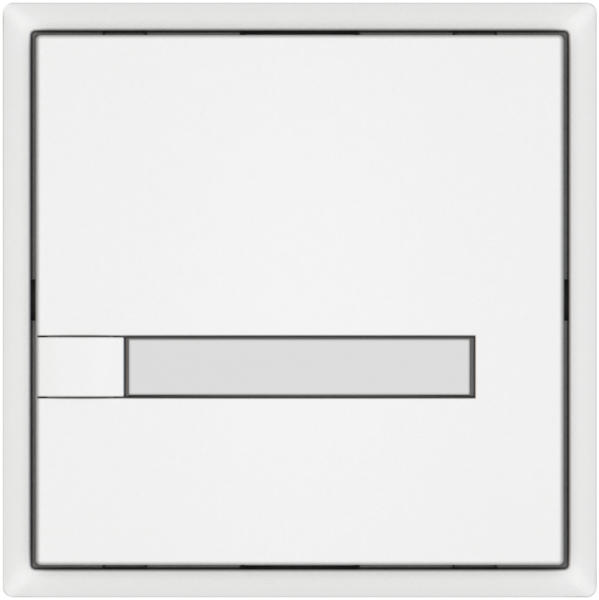 Pulsante KNX RGB EDIZIO.liv SNAPFIX® sensore temp.s.LED targ.1× com.1T bi 
